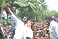 Nene Raju Nene Mantri Movie Team At KL University